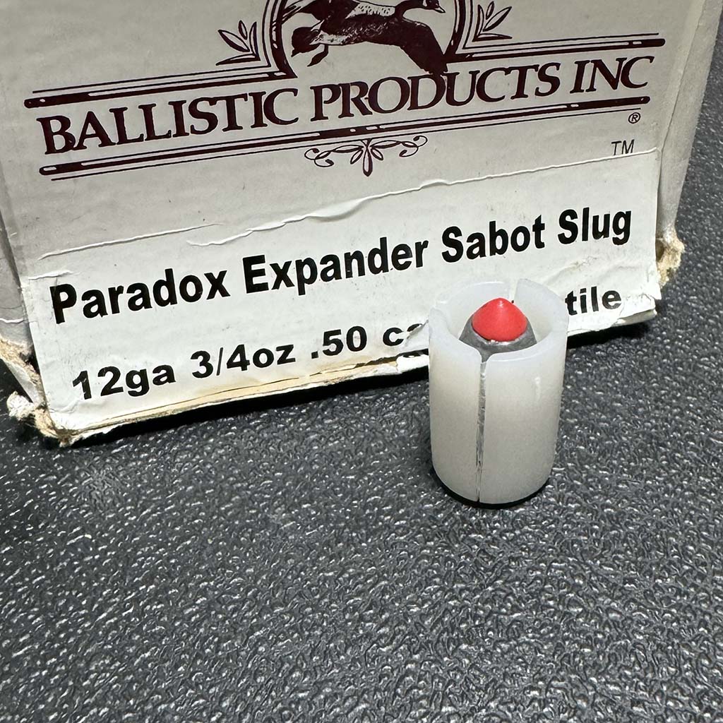 初速1,600fps!! 弾頭 12ゲージ サボット 332グレーン Paradox Expander Sabot Slug(50個入)