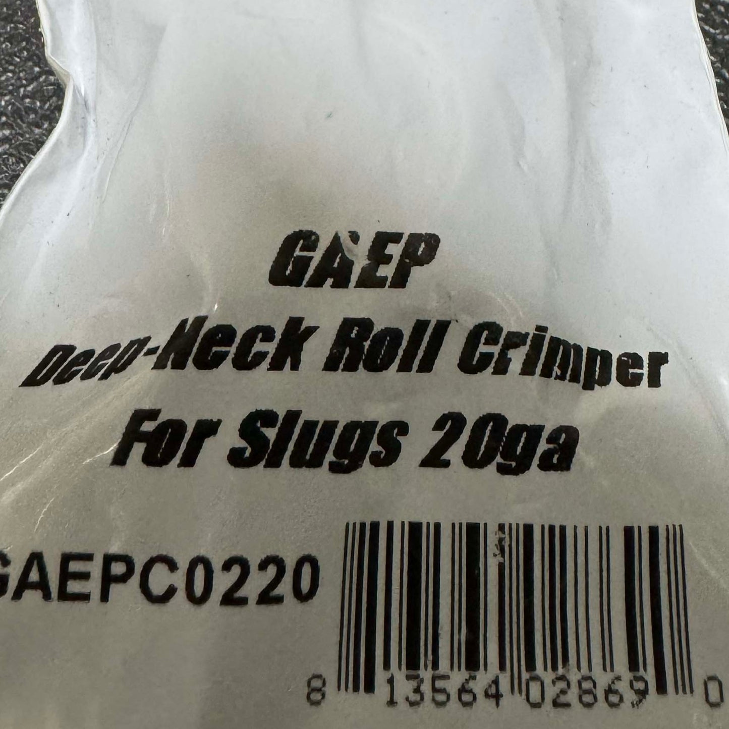 20ゲージ ロールクリンパ(GAEP Deep-Neck)