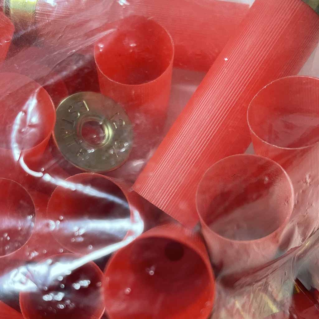 未使用 雷管なし 空薬莢 12ゲージ 2-3/4 10mm (100個入)