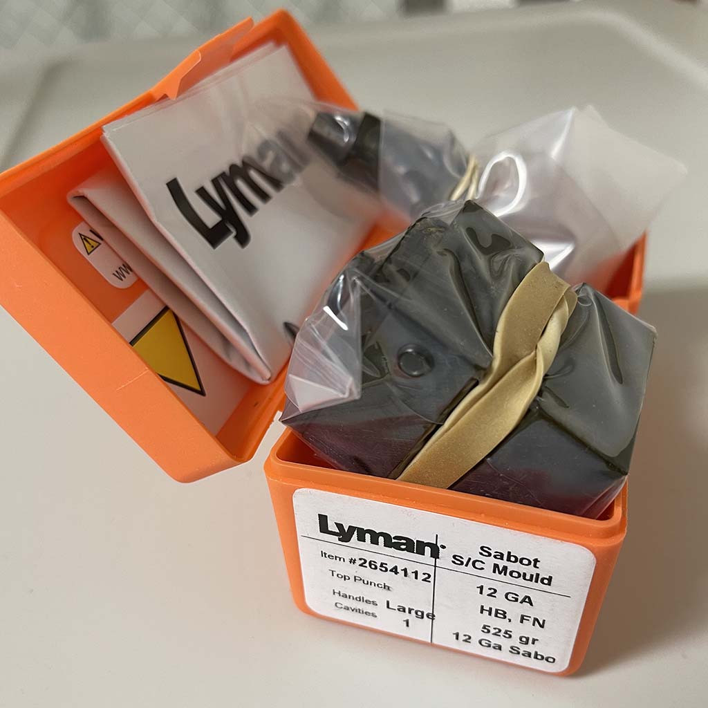 Lyman 12ゲージ サボット スラッグ モールド(525gr)